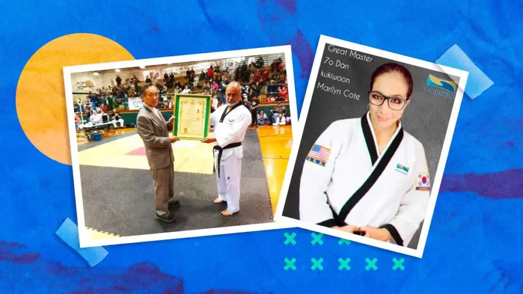 Marylin Cote usurpó imagen del Vicepresidente Internacional de la escuela Han Moo Kwan