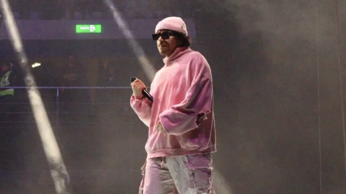 Fuerza Regida lanzó su nueva canción durante concierto en Puebla