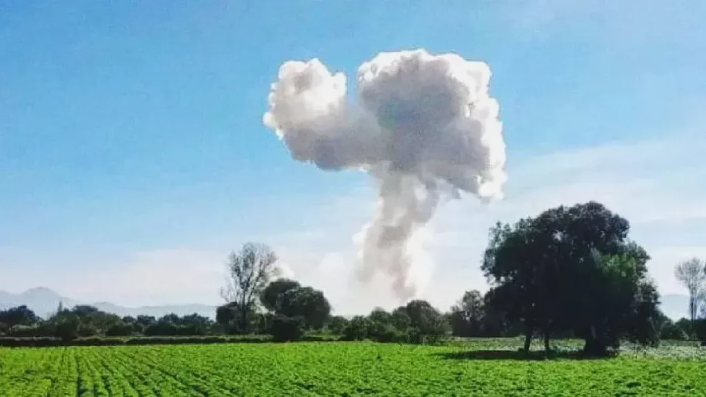 Explosión de polvorín en Tepeaca dejó a una persona con quemaduras de tercer grado