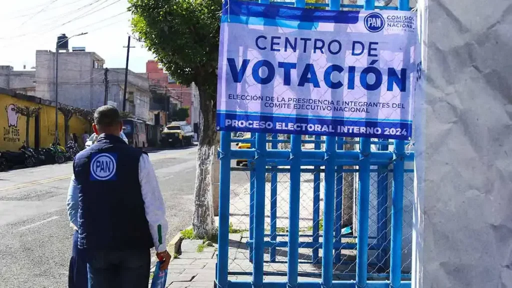 Votación para renovar dirigencia nacional del PAN tuvo baja participación de militantes en Puebla