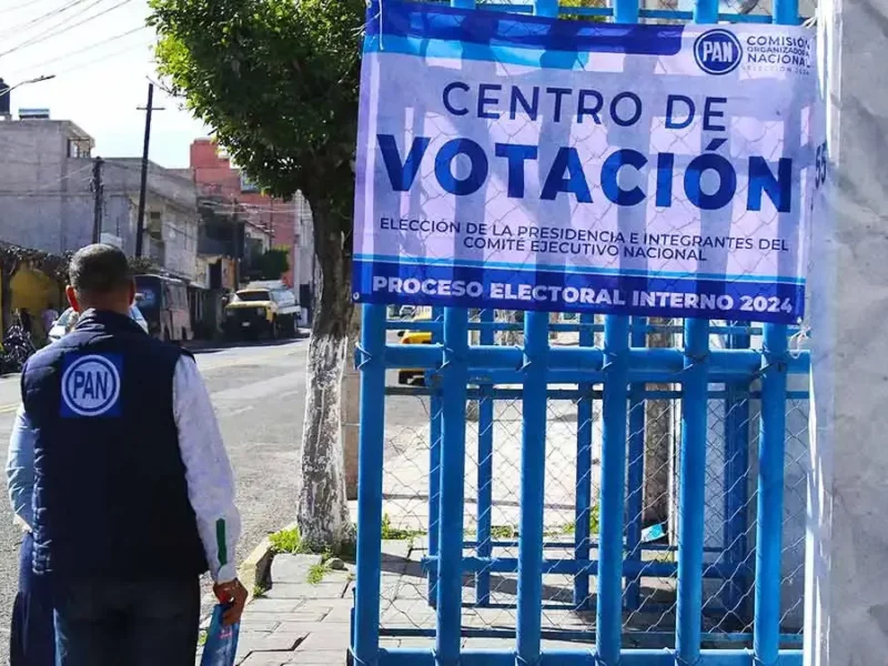 Votación para renovar dirigencia nacional del PAN tuvo baja participación de militantes en Puebla