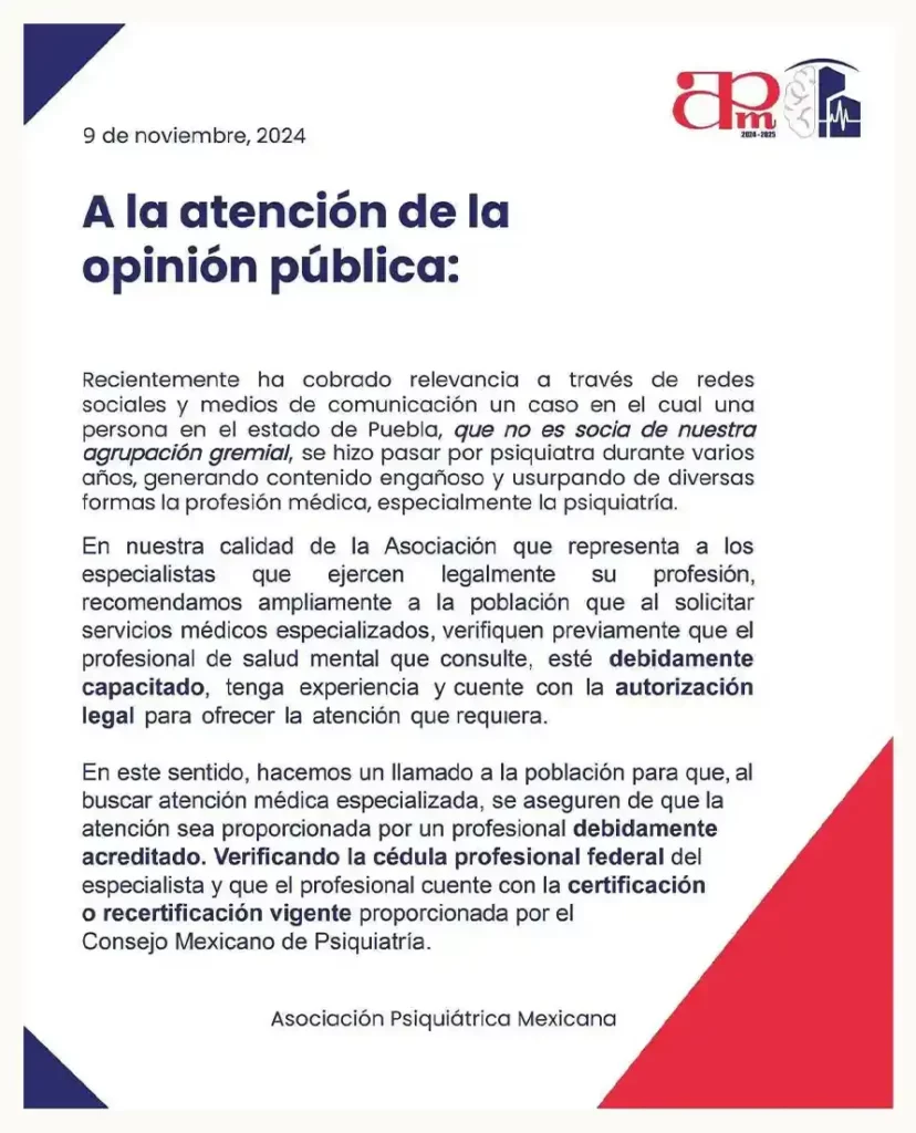 Rodrigo Orcajo, psiquiatra de Marilyn Cote la diagnosticó como psicópata; ella presumía que era su esposa
