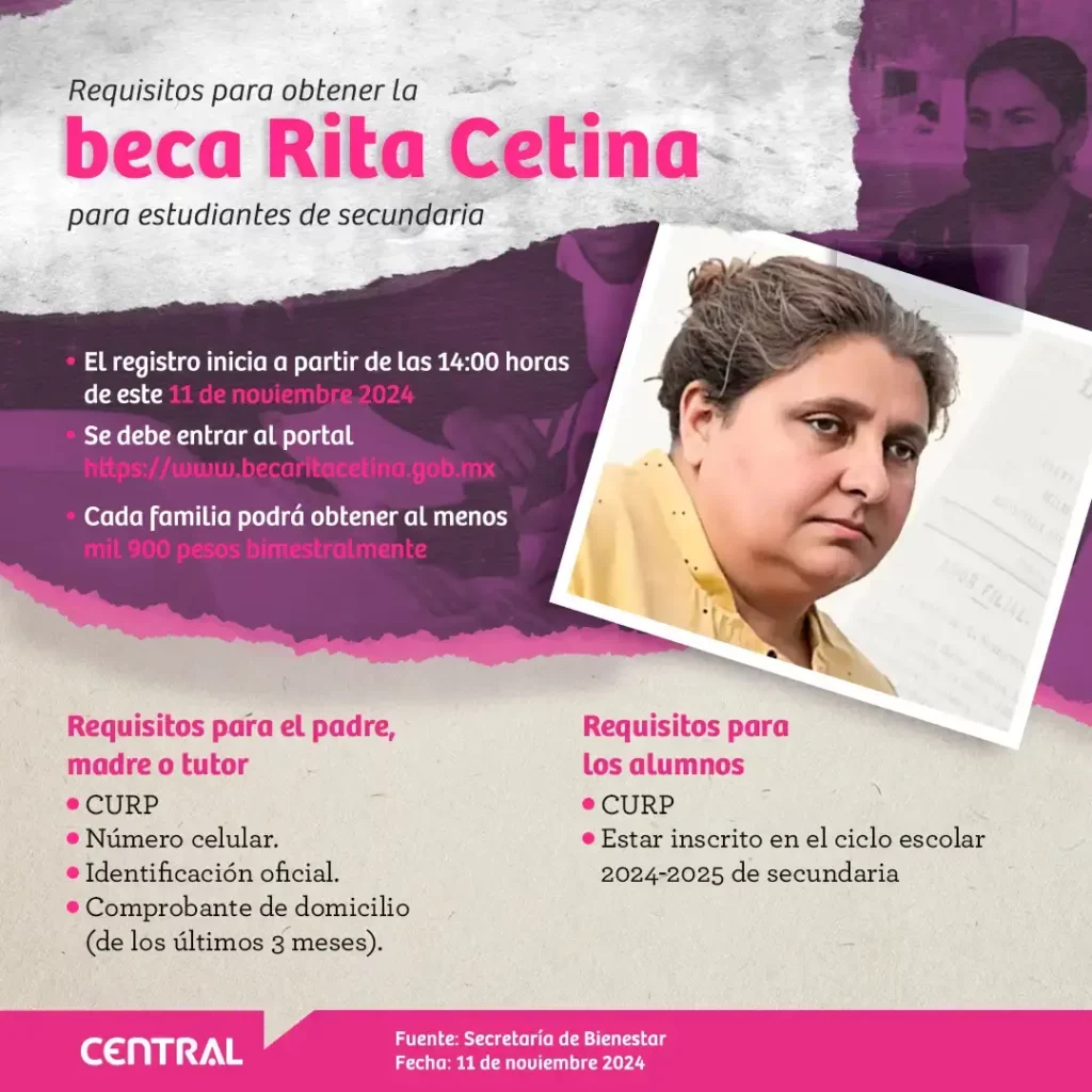 Inicia registro de Beca Rita Cetina para estudiantes de secundaria