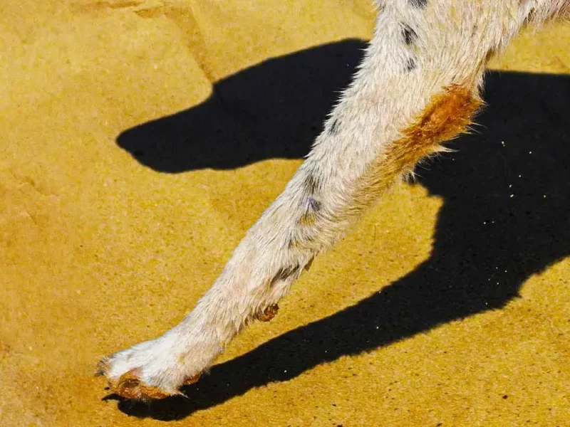 Perro de Ahuacatlán, Puebla murió atropellado; Medio Ambiente descarta mutilación