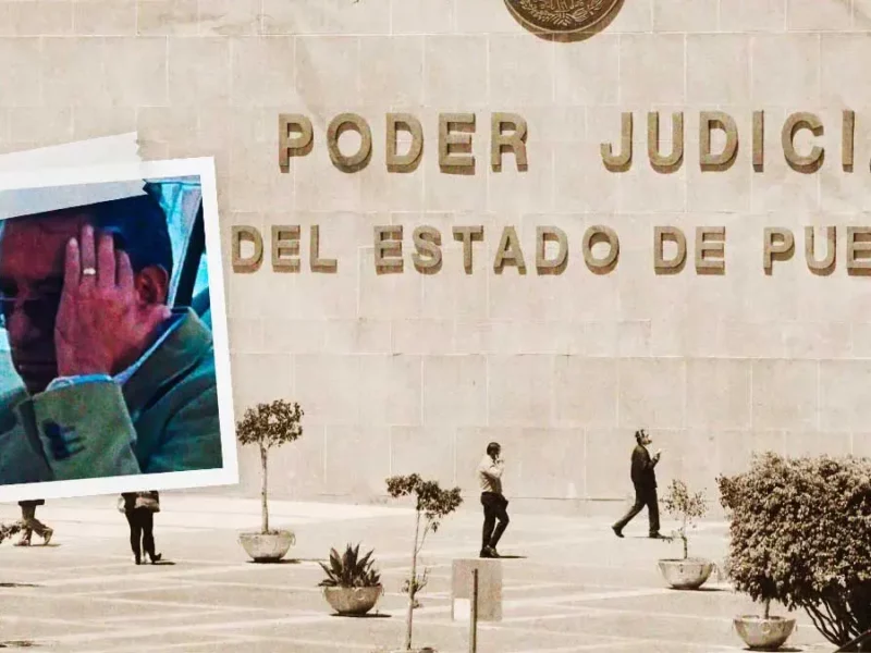 Exhíben a esposo de jueza de Tehuacán por grabar mujeres en Ciudad Judicial