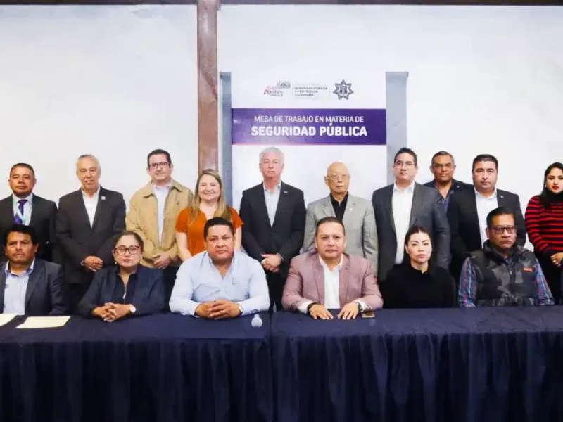 Fortalece gobierno de San Andrés Cholula trabajo coordinado con instituciones universitarias en materia de seguridad