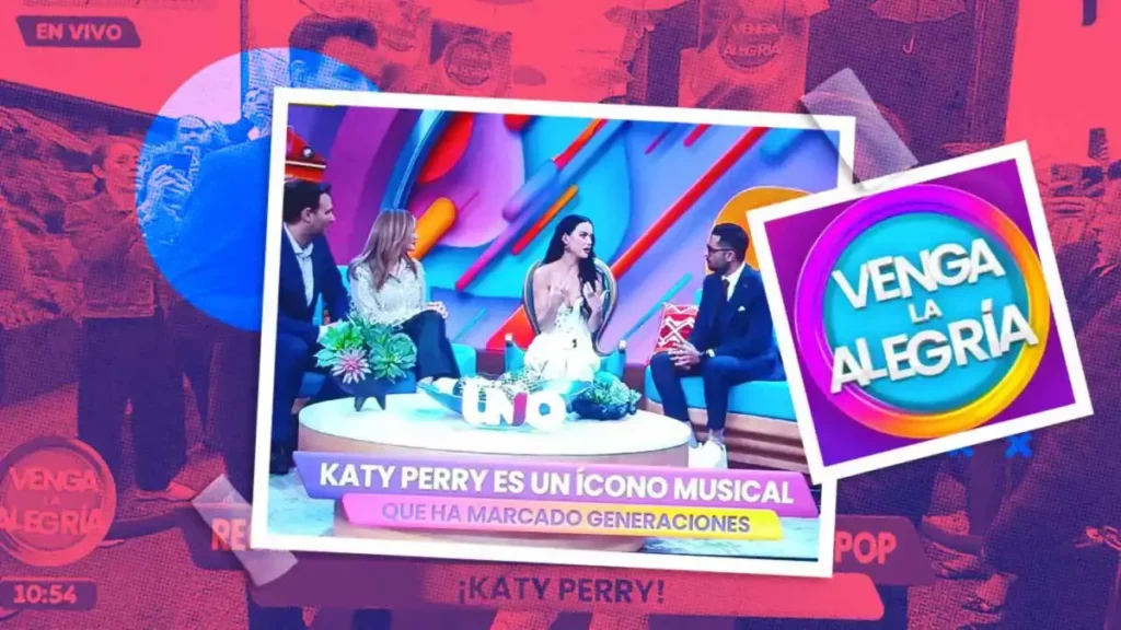 Katy Perry vive su momento más humilde en ‘Venga La Alegría’; anuncia tour en México