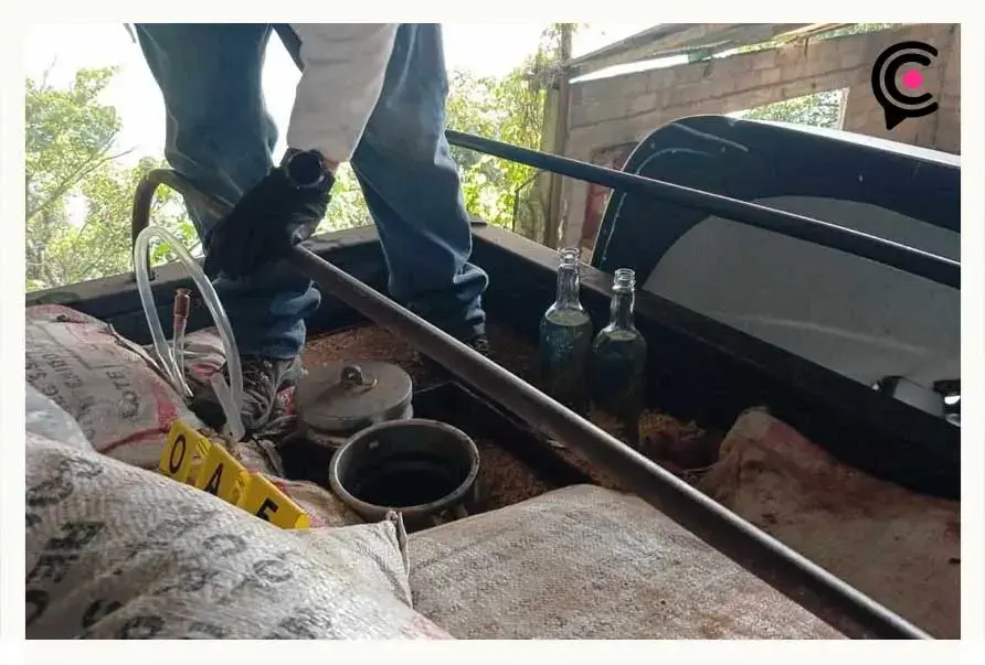 FGR aseguró casi 29 mil litros de hidrocarburo robado en Huauchinango
