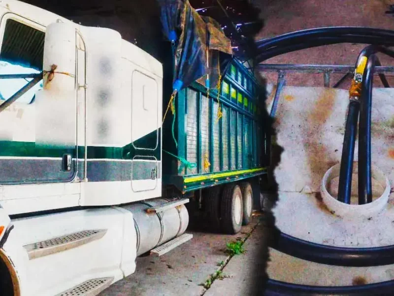 FGR aseguró casi 29 mil litros de hidrocarburo robado en Huauchinango