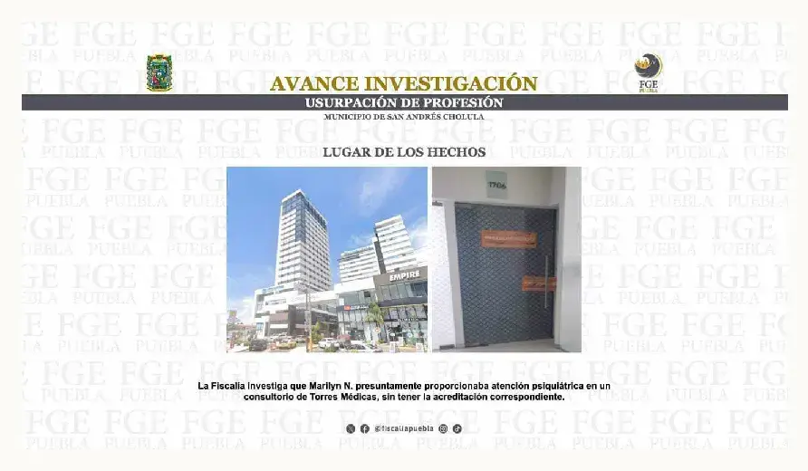 Marilyn Cote tiene cinco denuncias ante la Fiscalía de Puebla; está acusada por usurpación de profesión