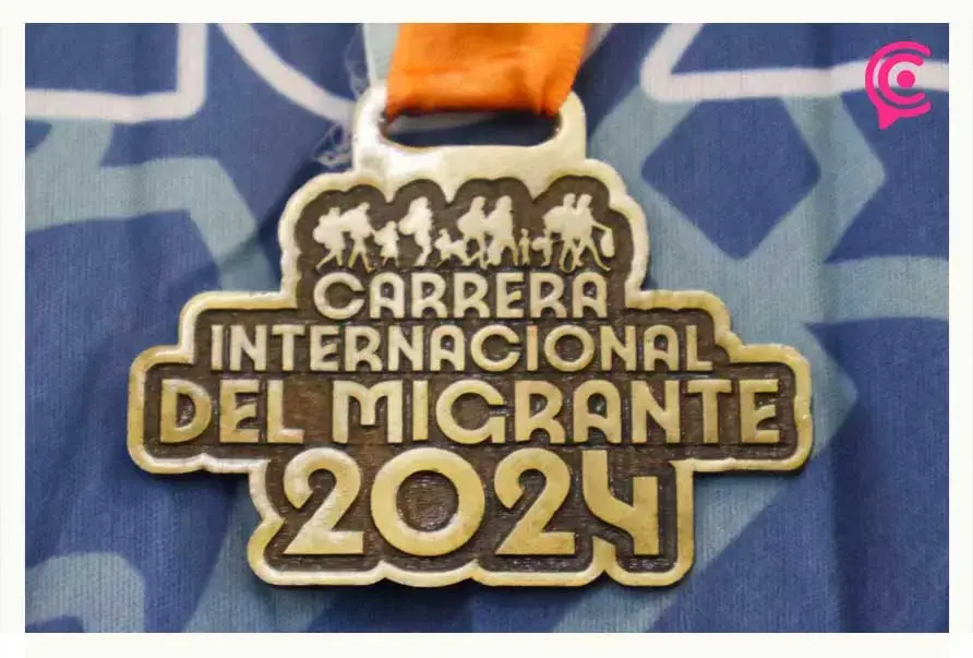Inpode presenta la playera y medalla conmemorativa de la Carrera del Migrante 2024
