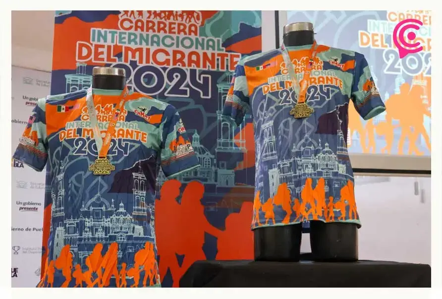 Inpode presenta la playera y medalla conmemorativa de la Carrera del Migrante 2024