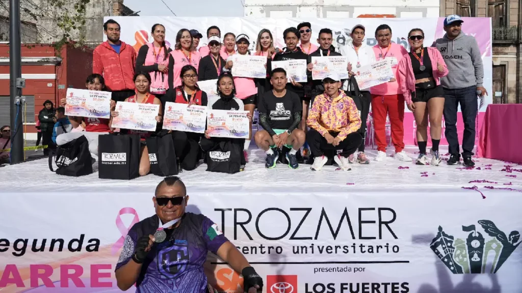 Un éxito la carrera con causa organizada por la Secretaría para la Igualdad Sustantiva de Género