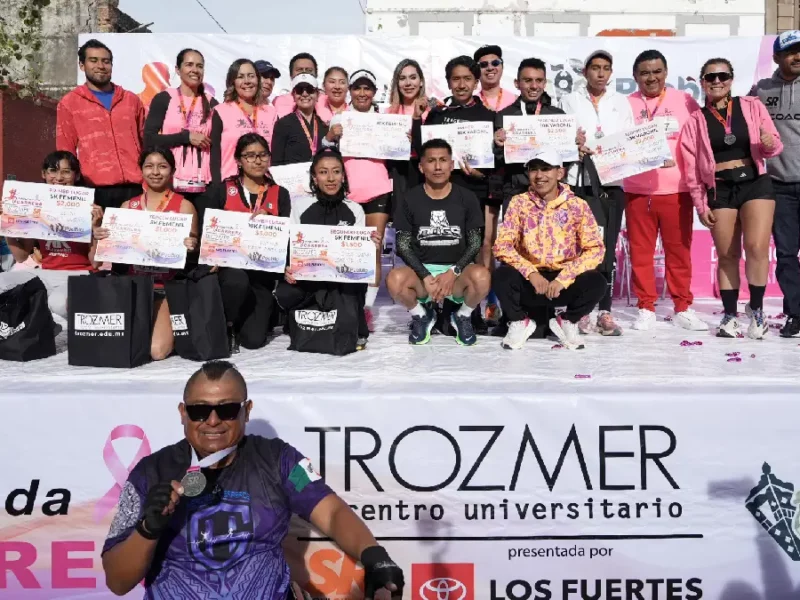Un éxito la carrera con causa organizada por la Secretaría para la Igualdad Sustantiva de Género