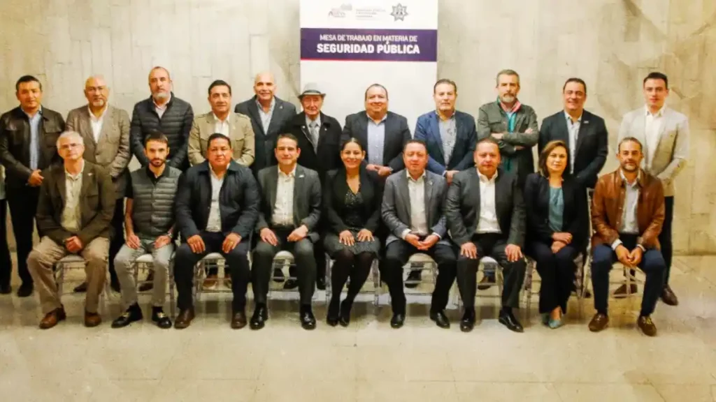 Encabeza Lupita Cuautle mesa de trabajo en materia de seguridad con organismos