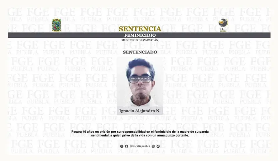 Sentencian al feminicida de Rosenda; era su exsuegra y la mató en Zacatlán  