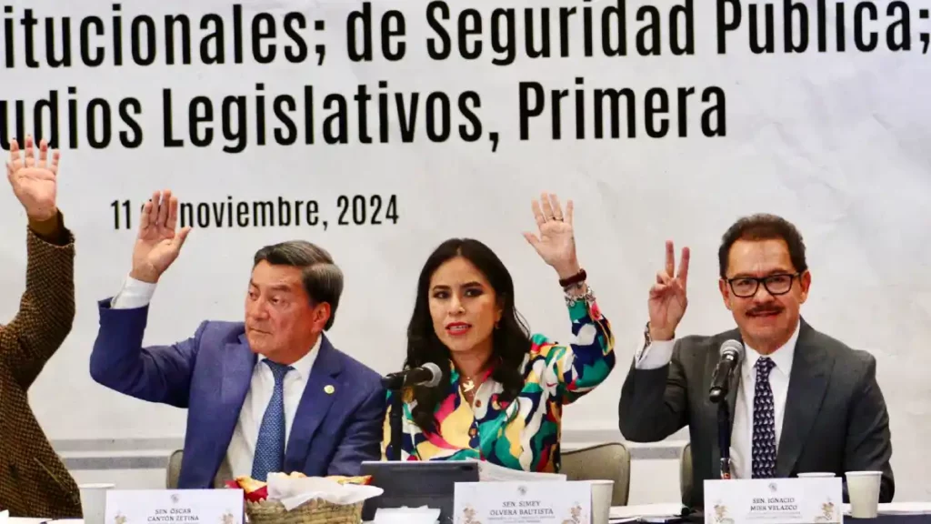 Reconoce Ignacio Mier a todos los grupos parlamentarios por acompañar reforma para fortalecer la seguridad en el país