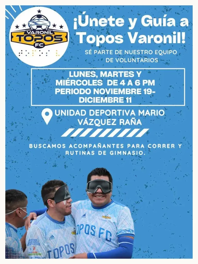Topos FC busca voluntarios para entrenamientos y rutinas de gimnasio del equipo varonil  
