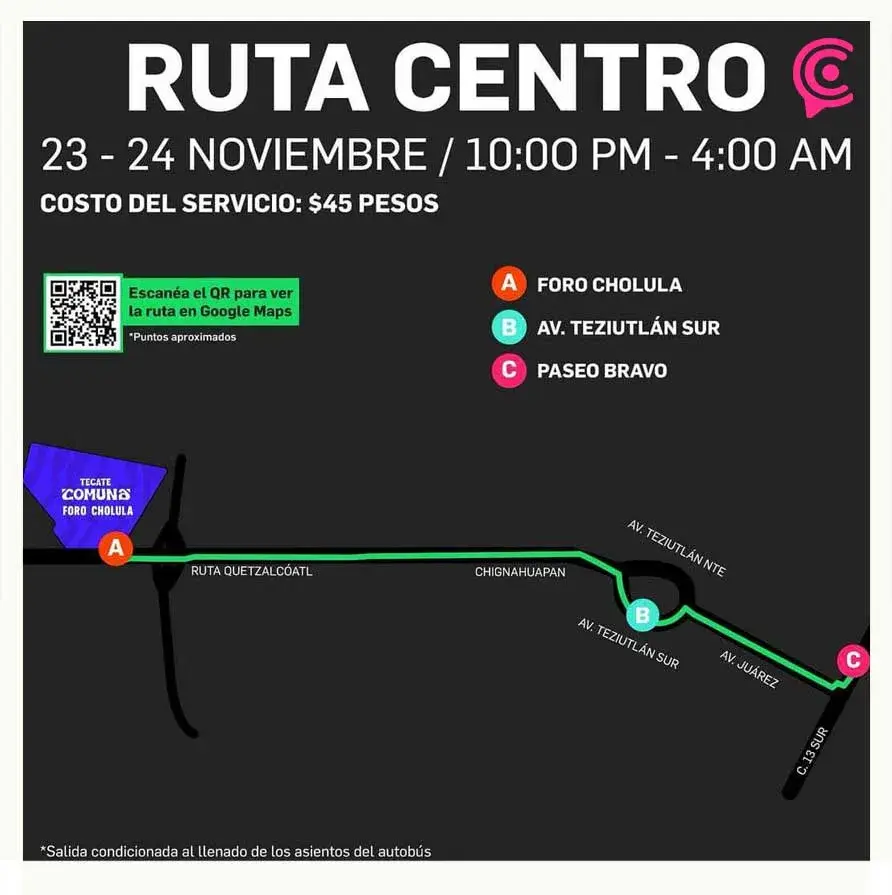 Habrá transporte público para el Tecate Comuna 2024; checa costos, rutas y horarios