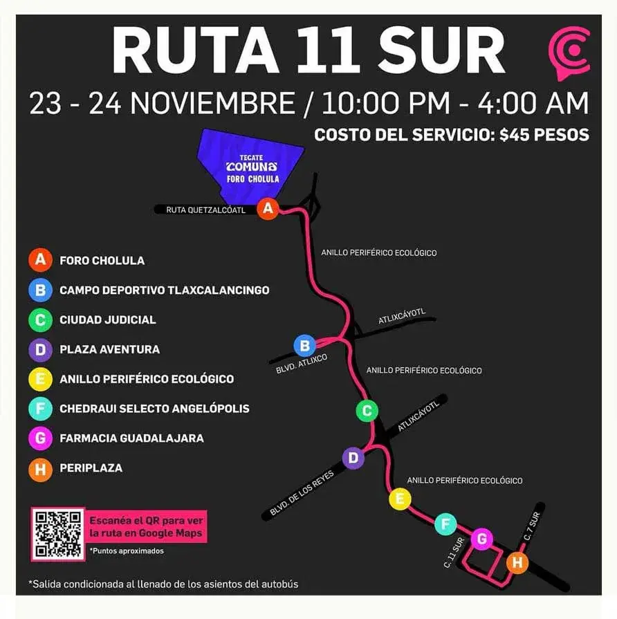 Habrá transporte público para el Tecate Comuna 2024; checa costos, rutas y horarios