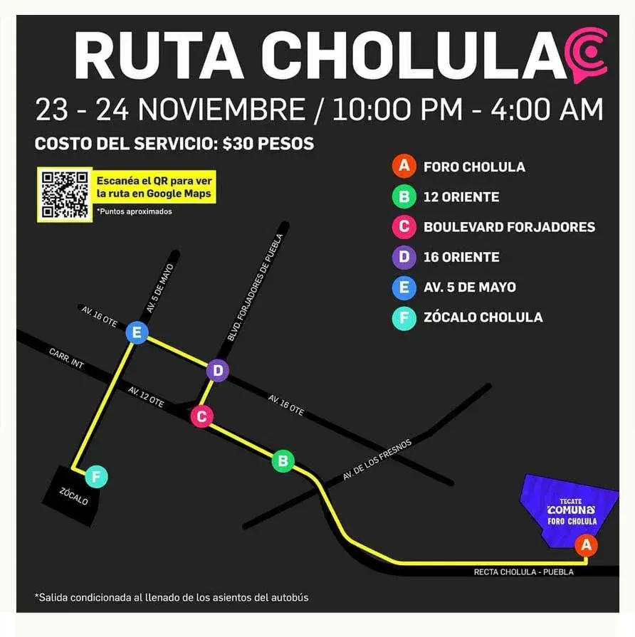 Habrá transporte público para el Tecate Comuna 2024; checa costos, rutas y horarios