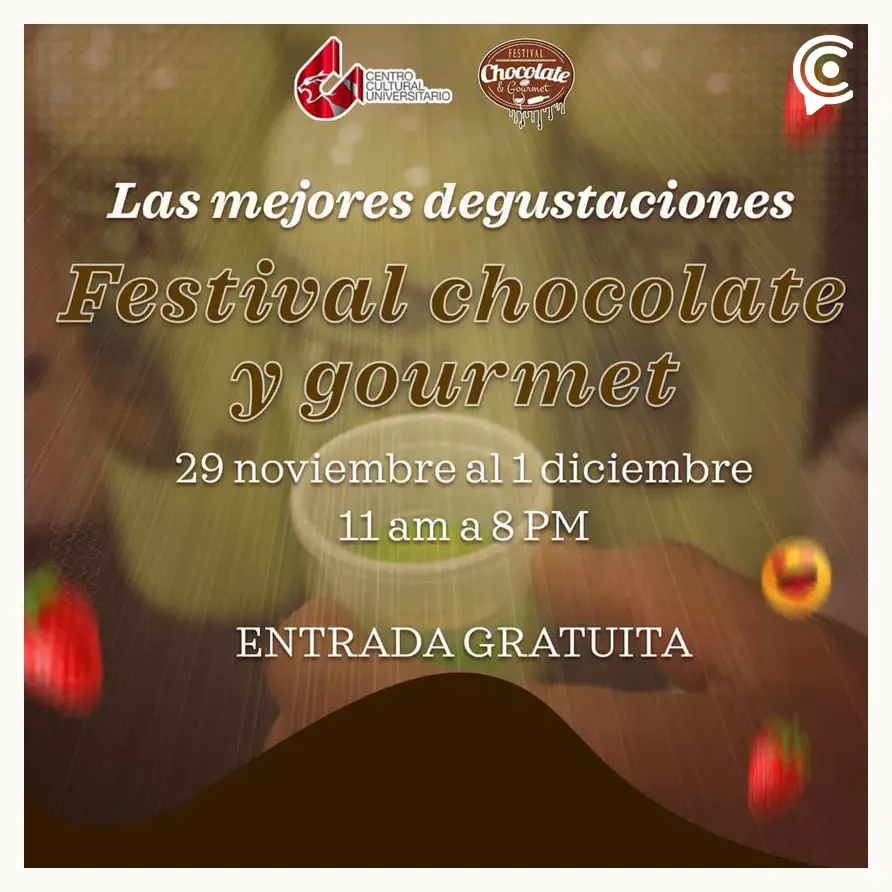 Llega a Puebla el Festival Chocolate y Gourmet 2024; la entrada será gratis