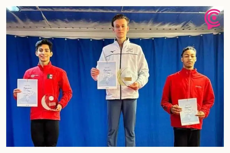 Donovan Carrillo gana medalla de plata en NRW Trophy de Patinaje Artístico sobre Hielo