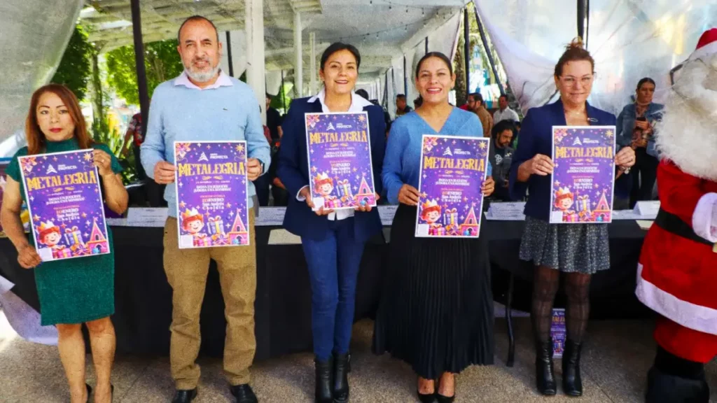 Invita Lupita Cuautle a sumarse a la campaña de donación de juguetes “Metalegría”