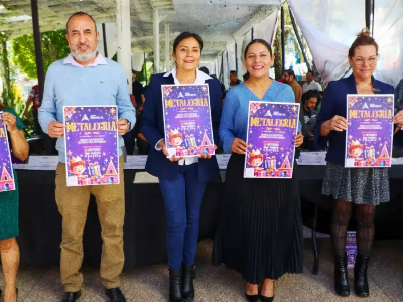 Invita Lupita Cuautle a sumarse a la campaña de donación de juguetes “Metalegría”