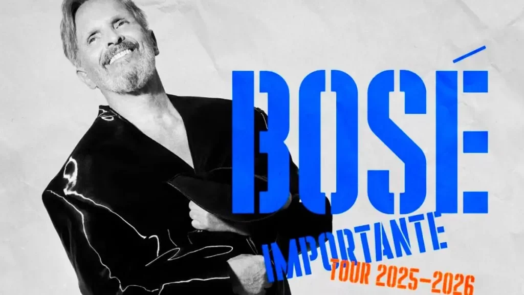 Miguel Bosé anuncia regreso a los escenarios en 2025; incluye concierto en Puebla
