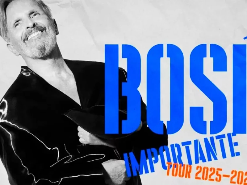 Miguel Bosé anuncia regreso a los escenarios en 2025; incluye concierto en Puebla