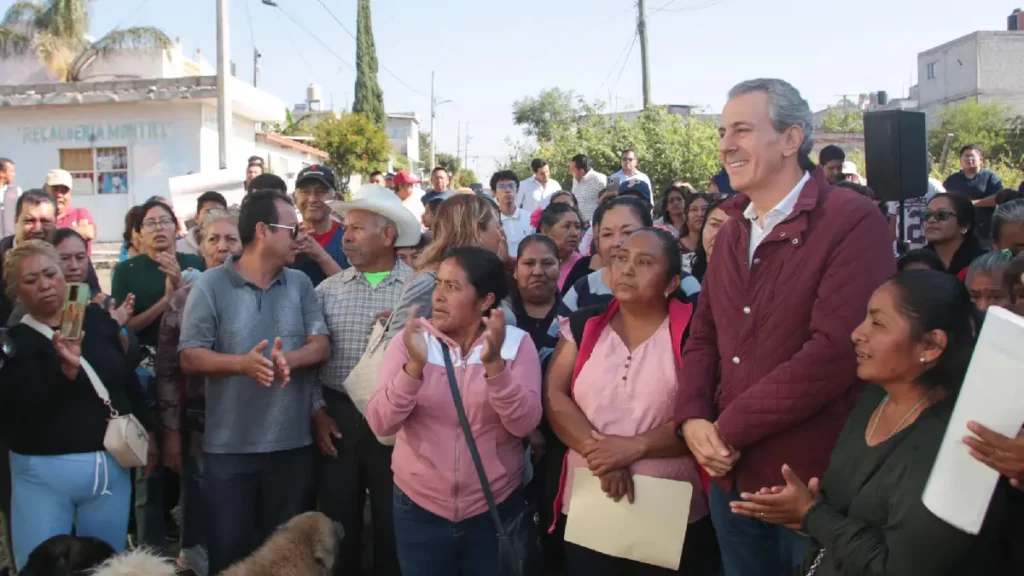 Dignificará Pepe Chedraui Vialidades de la colonia Valle del Paraíso
