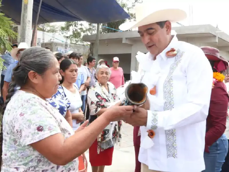 Entrega gobierno estatal cuentas al pueblo con hechos, no con palabras: Sergio Salomón