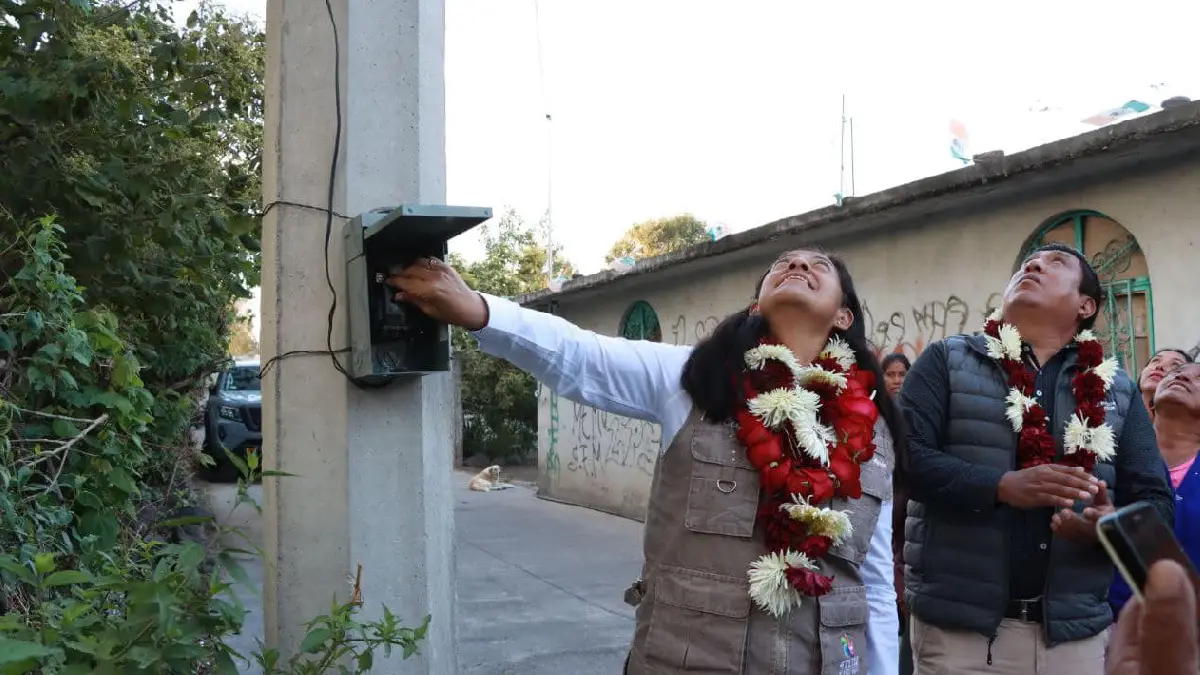 Ariadna Ayala Continúa con la transformación en Atlixco haciendo entrega de obras
