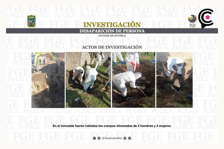 Cuerpos encontrados tras cateo a inmueble en San Antonio Abad, Puebla son de otros estados