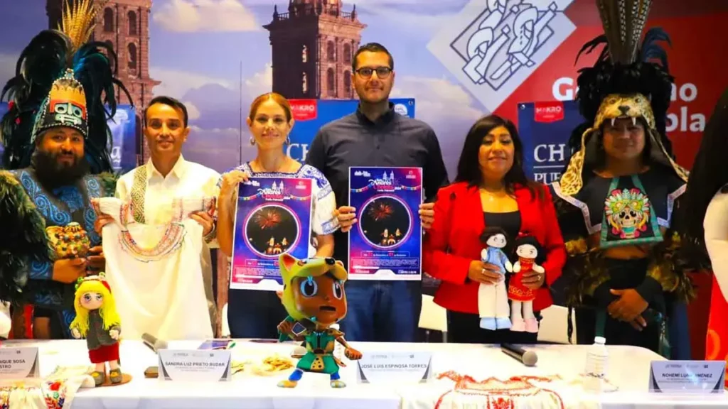 Los ayuntamientos San Andrés y San Pedro presentaron Cholula Pueblo Mágico Fest