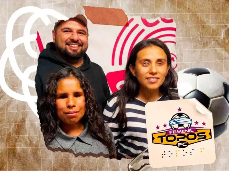 Topos FC femenil participará en Liga Nacional Futbol 5 para ciegos; Puebla será la sede