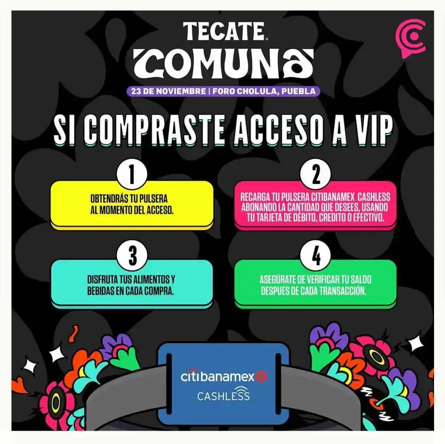 Esto es lo que debes saber si vas al Tecate Comuna 2024 en Puebla 