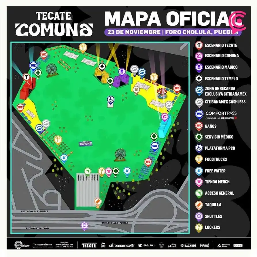 Esto es lo que debes saber si vas al Tecate Comuna 2024 en Puebla 