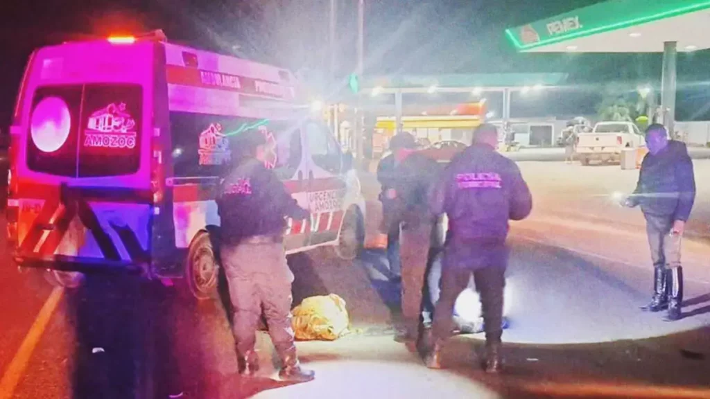 Policía auxiliar murió atropellado en carretera federal Puebla-Tehuacán; el responsable huyó 