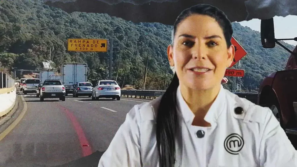 Secuestran a la jueza de MasterChef, Zahie Téllez, y su esposo en la carretera México-Cuernavaca