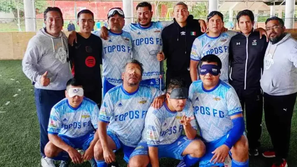 Topos FC avanza a semifinales de la Liga Nacional de Fútbol 5 para Ciegos 2024