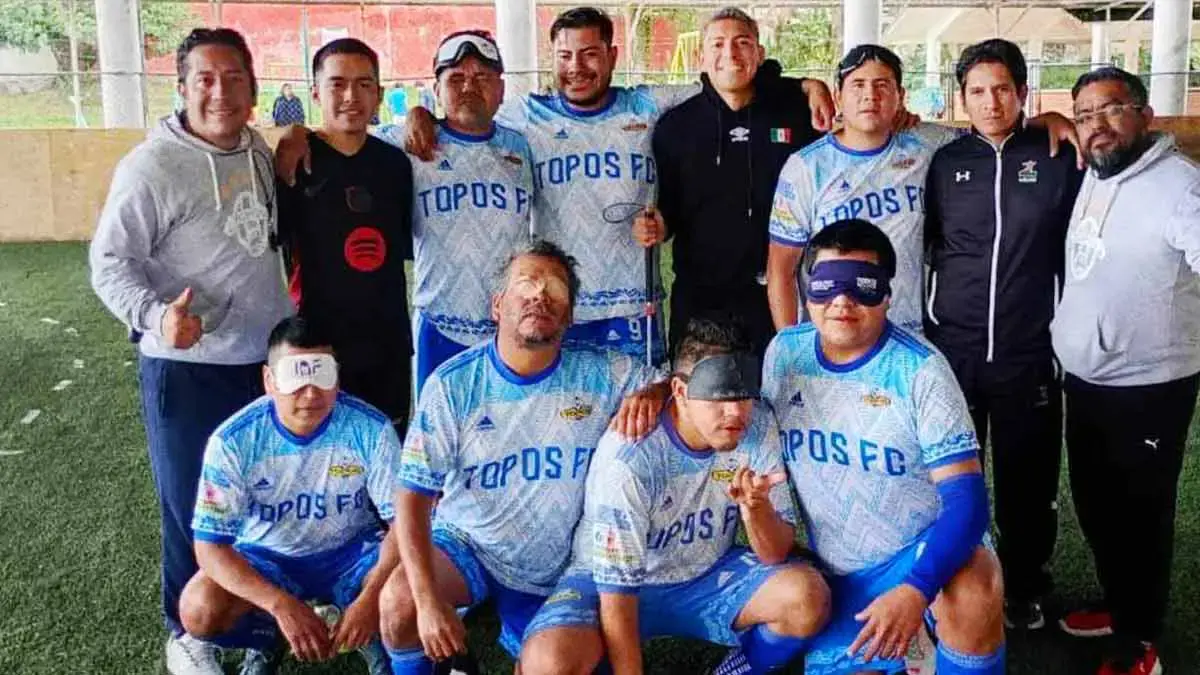Topos FC avanza a semifinales de la Liga Nacional de Fútbol 5 para Ciegos 2024