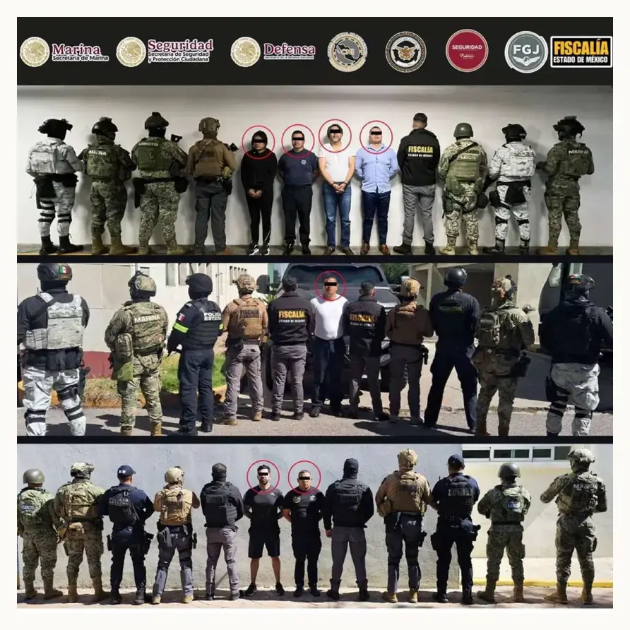 Operación Enjambre detuvo cómplices de La Familia Michoacana, grupo relacionado a fosas halladas en Puebla 