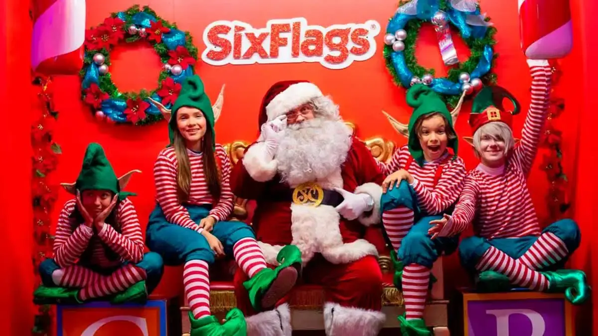 Estrella Roja te lleva a Christmas in the Park de Six Flags México 2024