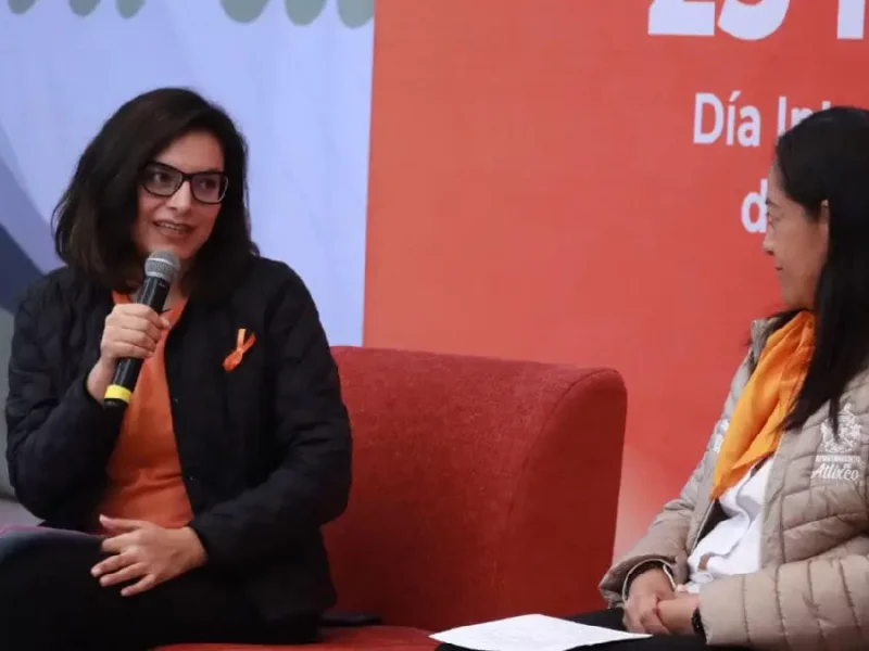 En Atlixco, Ariadna Ayala conmemora el Día Internacional de la Eliminación de la Violencia contra la Mujer
