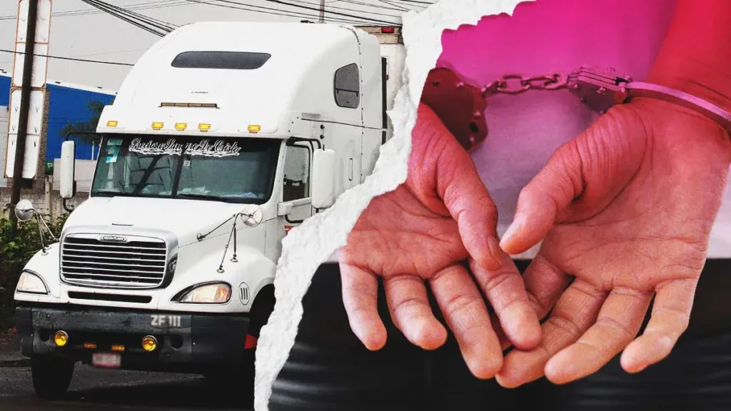 Detienen a nueve integrantes de una banda de robo a transporte de carga en Puebla