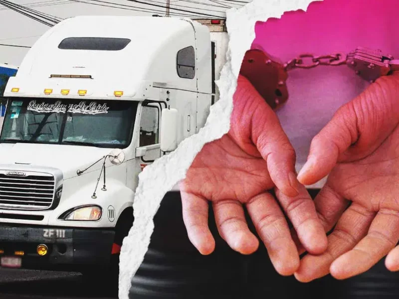 Detienen a nueve integrantes de una banda de robo a transporte de carga en Puebla
