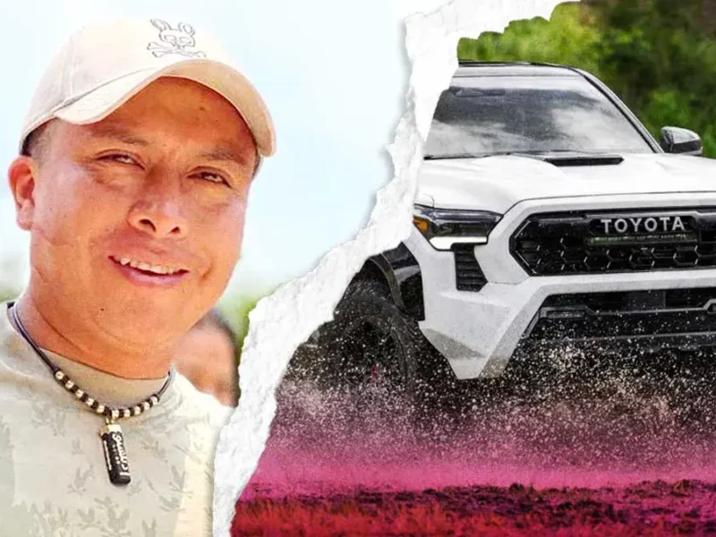 Alcalde de Eloxochitlán, municipio más pobre de Puebla, viaja en camioneta de lujo