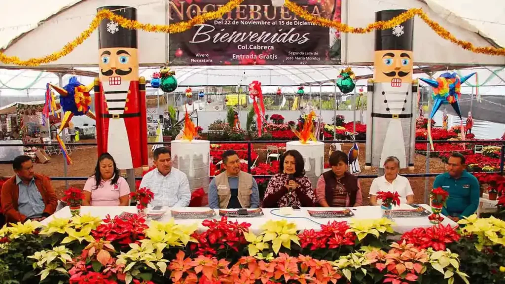 Arranca el Primer Festival de la Nochebuena 2024 en el Pueblo Mágico de Atlixco, Puebla  